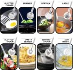 12.8" Carbon Steel Wok-11Pcs Woks & Stir Fry Pans Wok Pan with Lid, No Chemical Coated Chinese Wok with 10 Cookware Accessories, Flat Bottom Wok for Electric, Induction,Gas Stoves