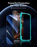 ESR 3 Pack for iPhone 16 Pro Screen Protector, [9H Hardness] [Military Grade Shatterproof] Tempered Glass Film with Easy Installation Tool, HD Clear, Scratch Resistant