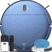 ZCWA Robot Vacuum and Mop Combo, 2 in 1 Mopping Robotic Vacuum with WiFi/App, Robotic Vacuum Cleaner, Schedule Settings, Self-Charging, Ideal for Hard Floor, Pet Hair and Low Pile Carpet