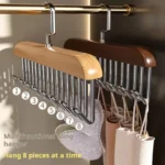 10-Pack Premium Wooden Hangers