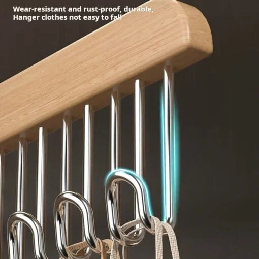 10-Pack Premium Wooden Hangers